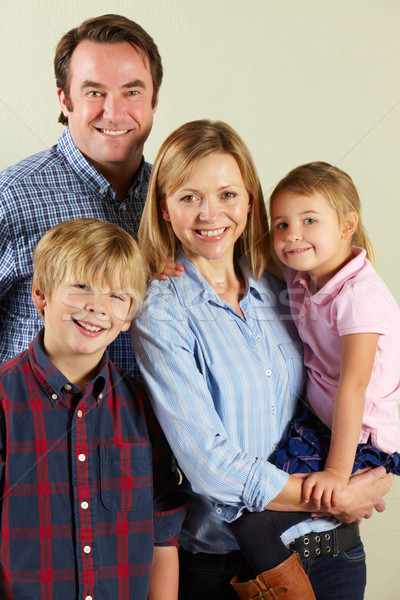 Studio Shot Of Relaxed Family Stock photo © monkey_business