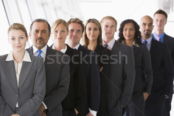 Line of office staff Stock photo © monkey_business