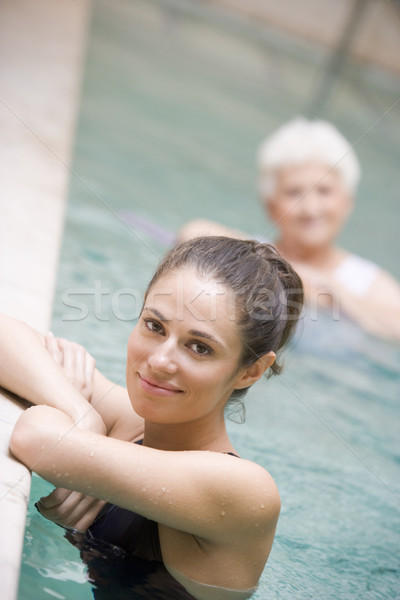 Retrato agua terapia instructor mujeres hospital Foto stock © monkey_business