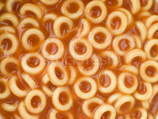 Spaghetti Hoops in Tomato Sauce Stock photo © monkey_business
