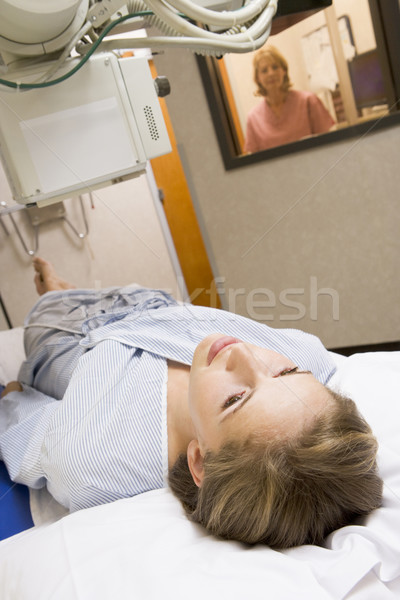 Stock fotó: Beteg · röntgen · nő · nők · orvosi · egészség