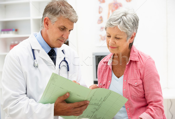 Сток-фото: врач · женщины · пациент · служба · человека · здоровья