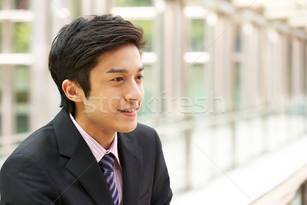 Portrait Of Chinese Businessman Outside Office Stock photo © monkey_business