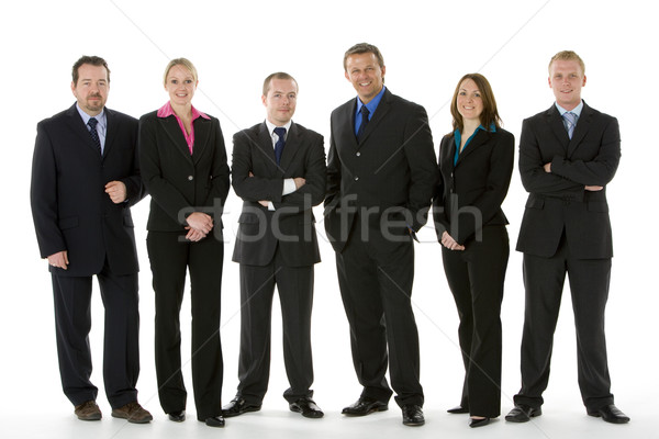 Zdjęcia stock: Grupy · ludzi · biznesu · stałego · line · kobiet · mężczyzn