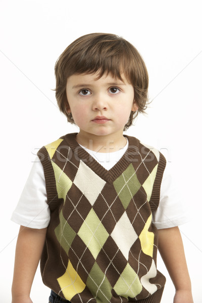 Half Length Portrait Of Young Boy Stock photo © monkey_business