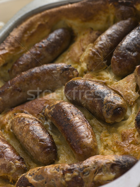 Stock foto: Unke · Loch · Essen · Brot · Abendessen · Fleisch