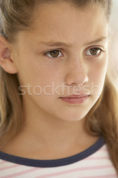 Portrait Of Girl Frowning Stock photo © monkey_business