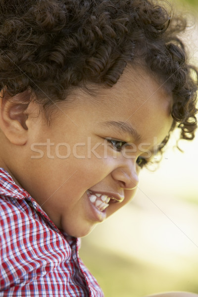 Stock photo: Portrait Of Baby Boy Smiling