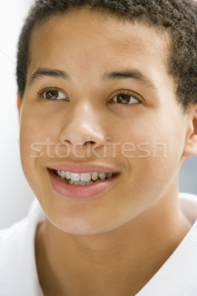 Portré tizenéves fiú mosolyog boldog gyerekek fiú Stock fotó © monkey_business
