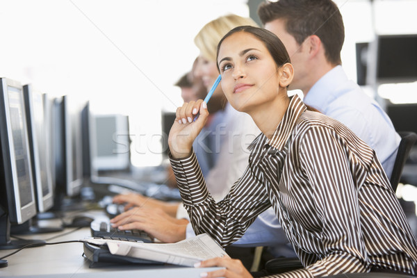 Stock Trader Deep In Thought Stock photo © monkey_business