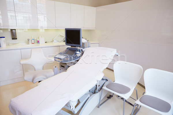 Stock foto: Leer · Ultraschall · Suite · modernen · Krankenhaus