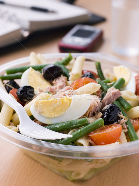 Tuna Pasta Nicoise Salad Stock photo © monkey_business
