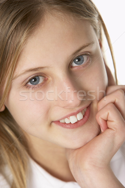 Portrait Of Pre-Teen Girl Smiling Stock photo © monkey_business