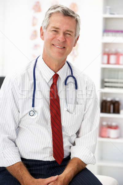 Senior doctor in consulting room Stock photo © monkey_business