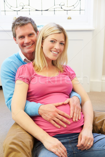 Couple Attending Ante Natal Class Together Stock photo © monkey_business