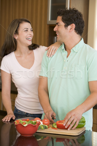 Mari femme ensemble heureux couple dîner [[stock_photo]] © monkey_business