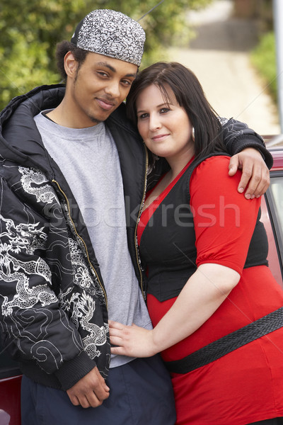 Young Couple Standing Next To Car Stock photo © monkey_business