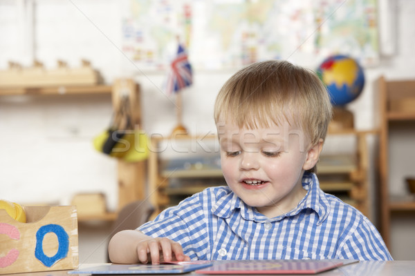 играет школы ребенка портрет классе Сток-фото © monkey_business