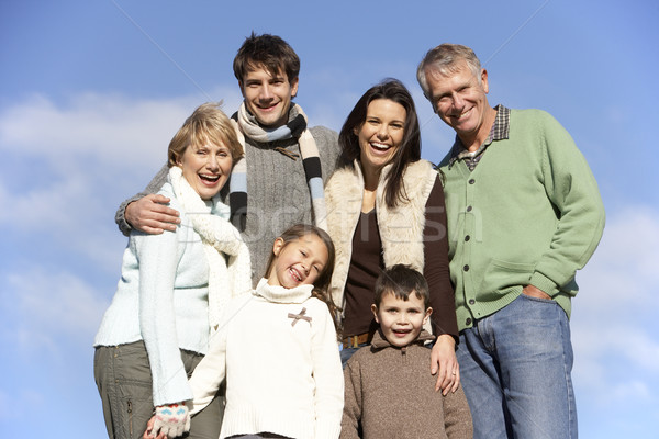 Portrait Of Family In The Park Stock photo © monkey_business