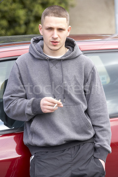 Young Man Standing Next To Car Stock photo © monkey_business