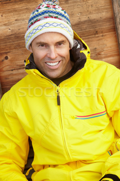 Middle Aged Man Dressed For Cold Weather Stock photo © monkey_business