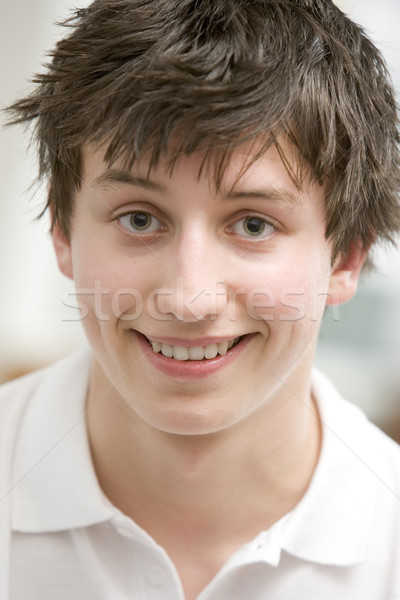 Retrato sonriendo ninos adolescente persona Foto stock © monkey_business