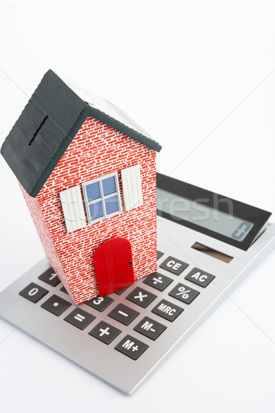 Model house and calculator Stock photo © monkey_business