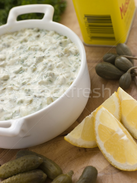 Making Tartare Sauce Stock photo © monkey_business