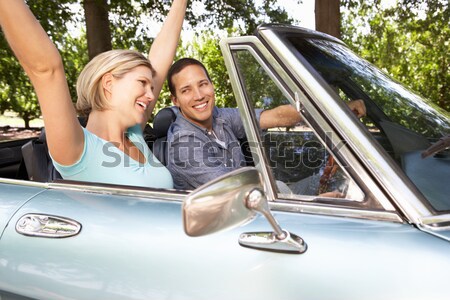 Man And Woman Having Argument After Traffic Accident Stock photo © monkey_business