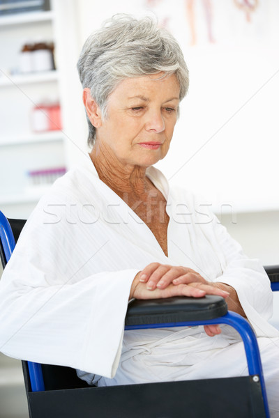 Senior mulher paciente escritório saúde feminino Foto stock © monkey_business