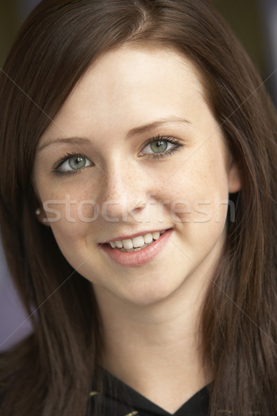 Retrato sonriendo nina ninos adolescente Foto stock © monkey_business