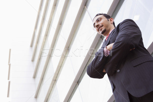 Businessman standing outstanding office Stock photo © monkey_business