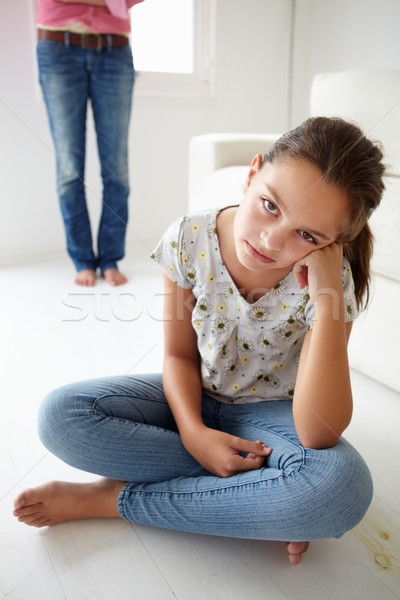 Young girl in trouble with mother Stock photo © monkey_business