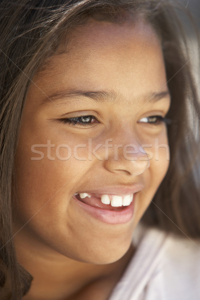 Kids Portraits, Girl, Sad, Unhappy, Worried, Upset, Kids, Headsh Stock photo © monkey_business