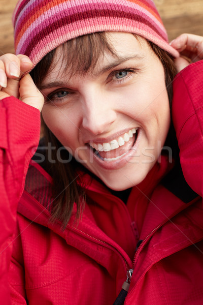 Middle Aged Woman Dressed For Cold Weather Stock photo © monkey_business