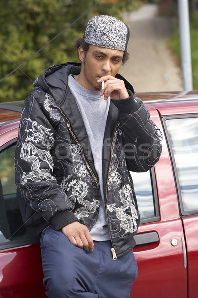 Young Man Standing Next To Car Stock photo © monkey_business