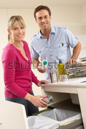 Nurse Serving A Patient A Meal In Her Bed Stock photo © monkey_business