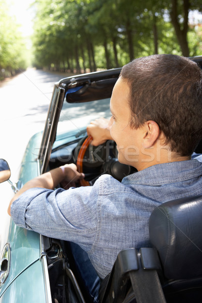 Man in sports car Stock photo © monkey_business