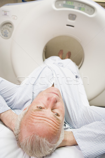 Stock fotó: Beteg · tomográfia · macska · scan · orvosi · kórház