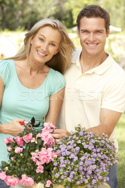 Young Couple Gardening Stock photo © monkey_business