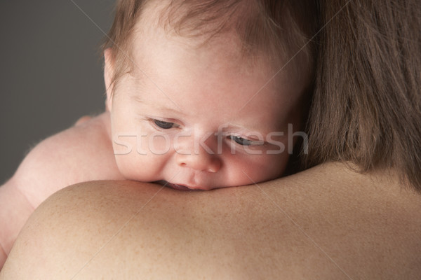 Mãe recém-nascido bebê cara amor Foto stock © monkey_business