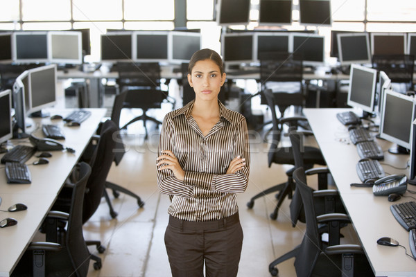 Stock photo: Portrait Of A Stock Trader