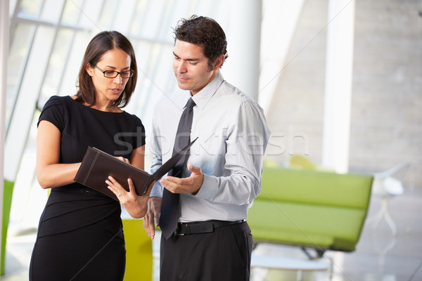 Businessman And Businesswomen Having Meeting In Office Stock photo © monkey_business