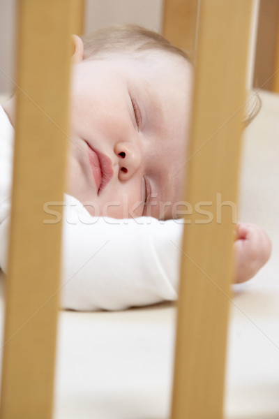Newborn Baby In Cot Stock photo © monkey_business