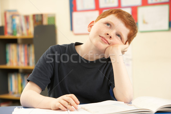Uczeń klasie książki student piśmie Zdjęcia stock © monkey_business
