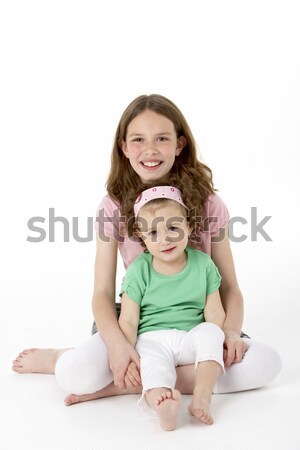 Portrait Of Two Young Girls Stock photo © monkey_business