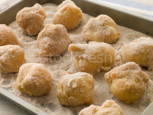 Lemon and Cinnamon Souffle Fritters Stock photo © monkey_business