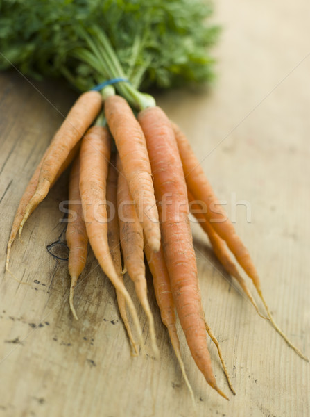 Bunch Of Fresh Carrots Stock photo © monkey_business