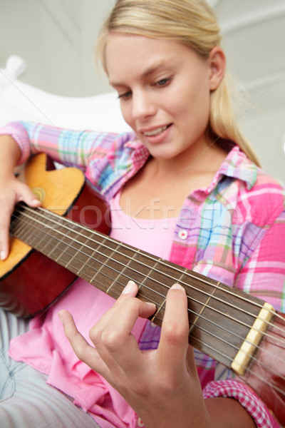 играет гитаре подростков подростков Сток-фото © monkey_business