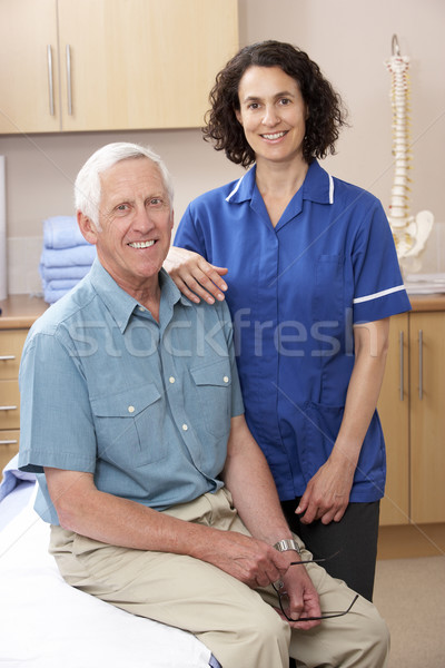 Portrait of male and female osteopath Stock photo © monkey_business